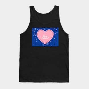 Be My Valentine? - Valentine's Day Card Tank Top